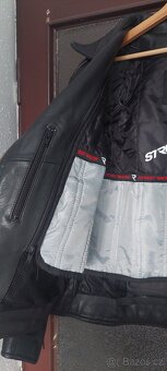 Dámská bunda na motorku křivák Street Racer Amber - 3