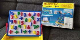 magnetická tabule, Stolní hra, zvířata mix, mikádo, kytara - 3