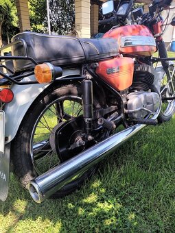 Jawa 350/634 se sajdou. GO - 3