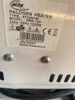 Halogenový přímotop Eltg, - 3