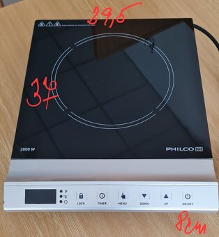 Indukční vařič PHILCO PHCP 1620 - 3