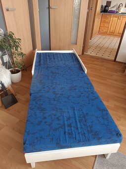 Dřevěné rozkládací křeslo ( gauč) - 3