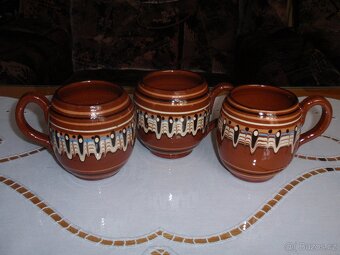 Keramické hrnky - 3 ks. - 3