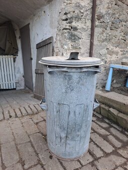 Plechová popelnice - 3