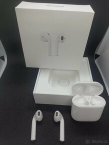 Bezdrátová sluchátka Apple AirPods, zánovní, záruka - 3