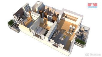 Prodej bytu 3+kk, 80 m², Sedlčany, ul. K Cihelně - 3