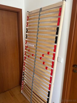 Postel manzelska 180x200 Ikea Malm cerna - 3