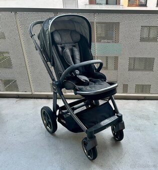 Kombinovaný kočárek OYSTER 3 4v1 Mercury/City black/fossil - 3