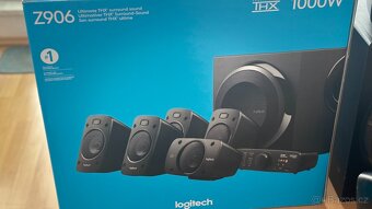 5.1 reproduktory Logitech Z906 s dálkovým ovladačem - 3
