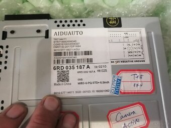 2din rádio VW/Škoda 6RD035187A - 3