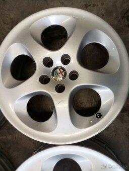 Použité alukola Alfa Romeo 6,5J16 5X98 ET 41,5 - 3