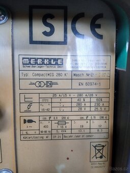 Svarecka MIG/MAG Merkle CompactMIG 280K - 3