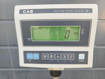 Značková váha můstková CAS DB2-60/150kg s LCD displejem - 3
