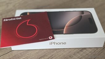 Nový Apple iPhone 16 Pro 256 GB – pouštní titan, nerozbalený - 3