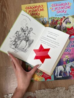 Všechny díly knih pro holky Čarodějky z jezdecké školy. - 3