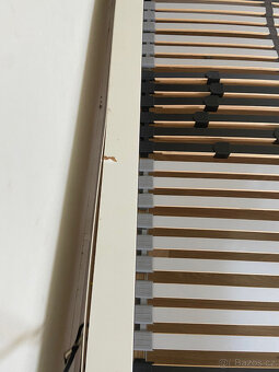 postel IKEA Malmo 160x200 + rošt + matrace - 3