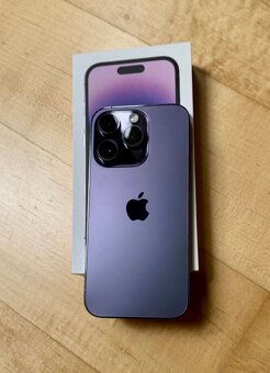 iPhone 14 Pro Deep Purple BATERIE 100% TOP - 3