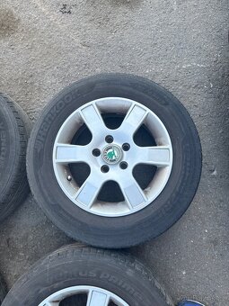 Alu kola Škoda Octavia 2 5x112 R15 - 3