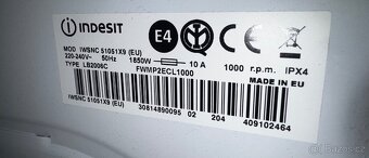 Pračka INDESIT - 3