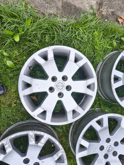 Sada OPEL Al kola disky OPC 5X110 17" 4 kusy - 3