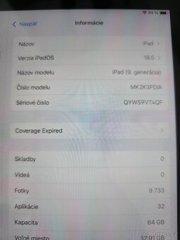 Prodám Apple iPad 10.2 (9. generace) 64 GB WiFi - 3