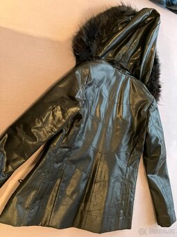 Kožená bunda Kara, málo nošená, vel. 38 - 3