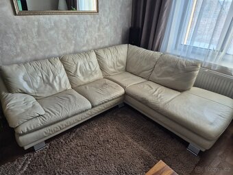 Kožená sedačka zn. Natuzzi - 3