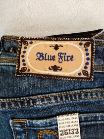 Nové rifle, džíny , Jeans Blue Fire, vel. 26/33 - 3