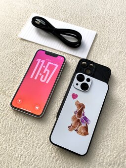 Apple Iphone 13 mini silver 128GB s novou baterii 👍 - 3