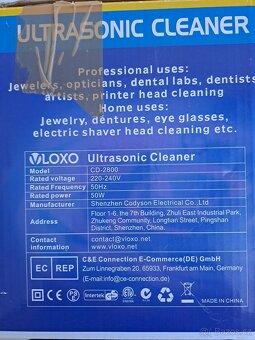 Ultrazvukovy čistič Sonic wave CD-2800 - 3