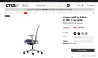 Kancelářská židle Herman Miller Lino - 3