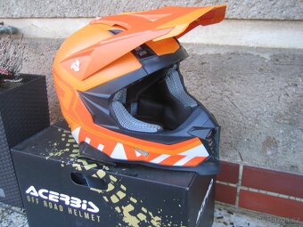 MX přilba zn. ACERBIS Impact X-Racer VTR, vel.L -- NOVÁ ---- - 3