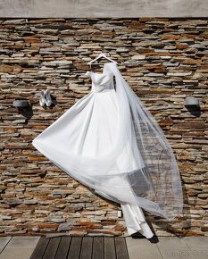 Svatební šaty ivory (vel.38) - 3