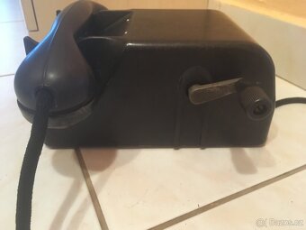 Telefon Tischfernsprecher TF 38, štábní - 3