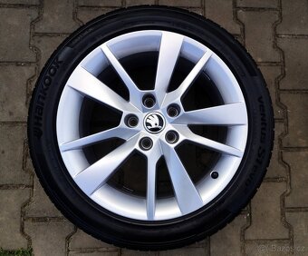 Alu kola originál Škoda Octavia III 5x112 R17 Trius - 3