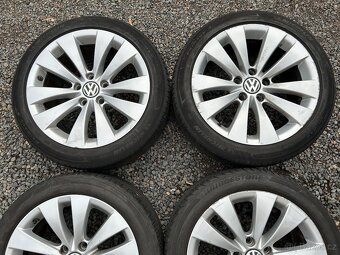 Alu orig letní sada VW Phoenix 5x112 8J ET41 225/45 R17 - 3