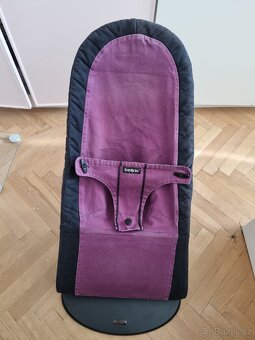 Houpátko BabyBjorn original fialovo černé - 3