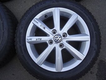 Alu disky origo Škoda Citogo, 15", 4x100,ET 33, zimní sada - 3