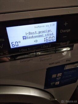 Siemens i dos, 8kg,0-1600 ot.A+++ - 3