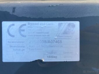 Kleště na balíky seno, sláma, senáž - Bressel Lade - 3