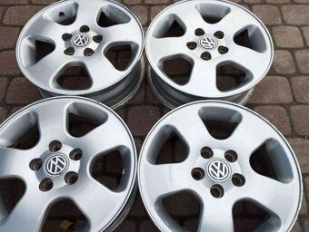 alu kola 5" x 14" 5x100 et 38 skoda fabia VW polo. - 3