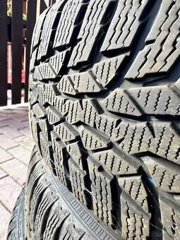 3X Zimní pneu Nokian+disky pro škoda rapid - 3