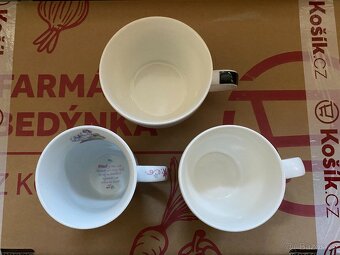 Nové porcelánové hrnky - různé velikosti, motivy - 3