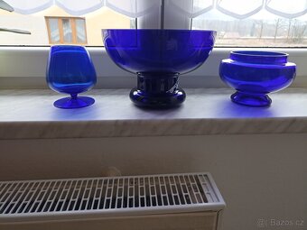 Modré sklo - 3