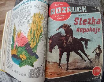 10 x vázaný starý časopis Rozruch 5.. - 3
