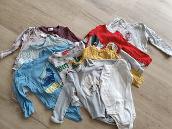 Oblečení pro holčičku, vel. 80 a 86; 31 ks - 3