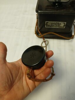 Starožitný stolní telefon - 3