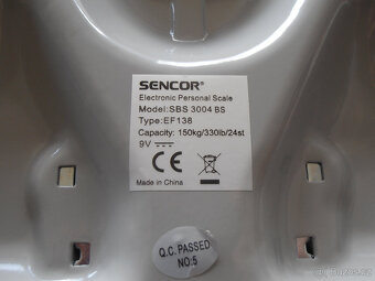 Osobní váha SENCOR - 3