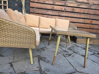 Ratanový zahradní set - 3