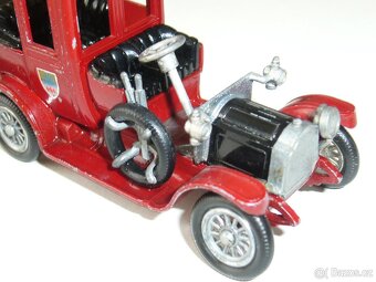 Model auta LESNEY Packard Landaulet - 1912, kovový - 3